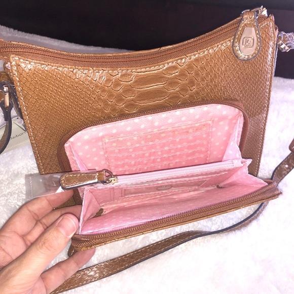 Liz Claiborne Light Brown Purse - Picture 2 of 10